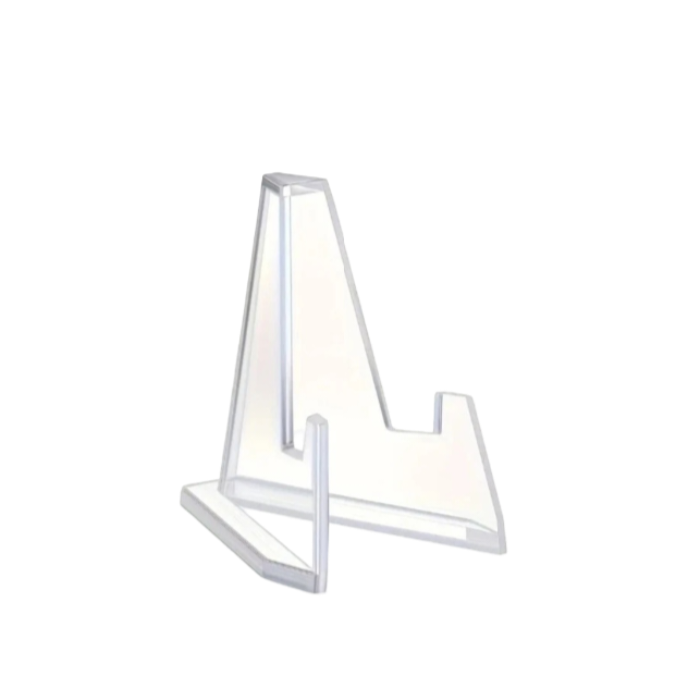 5 Mini Acrylic Trading Card Easel Display Stand