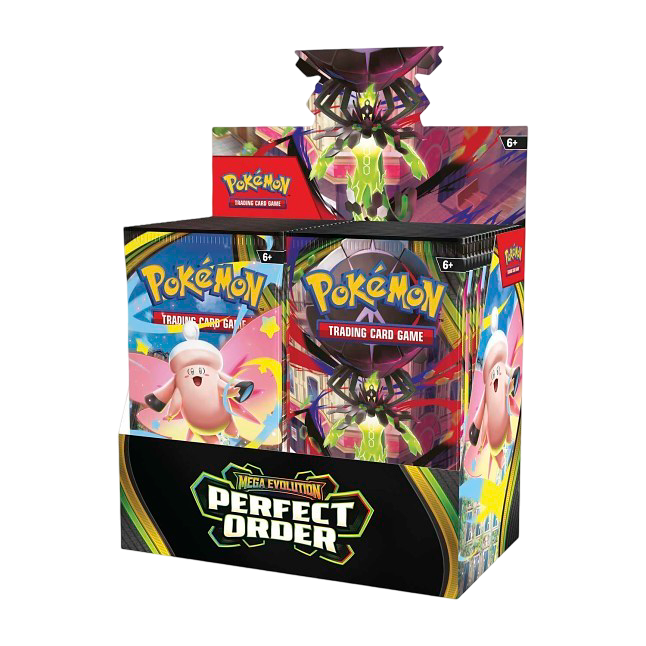 COMING SOON !! Pokemon Mega Evolution Perfect Order Booster Box (36 Packs)