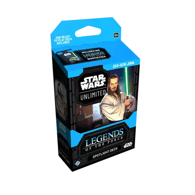 Star Wars Unlimited Legends of The Force Spotlight Deck Qui-Gon Jinn