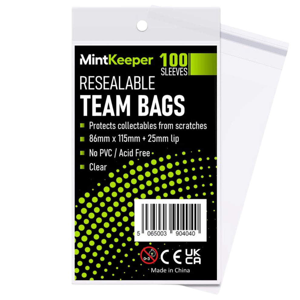 MintKeeper - Resealable Team Bags (100ct)