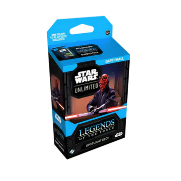 Star Wars Unlimited Legends of The Force Spotlight Deck Darth Maul