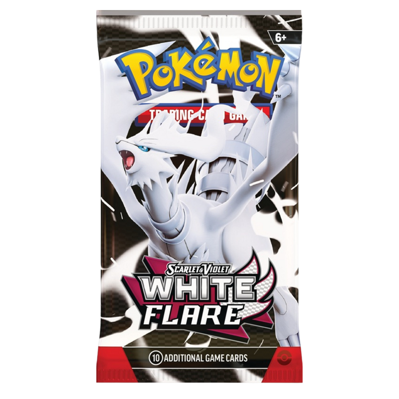 Pokemon Scarlet & Violet White Flare: Booster Pack (10 Cards)