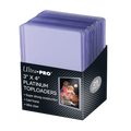 25 Ultra PRO Platinum 35pt Toploaders 3x4 Card Topload Holders Toploader Loaders