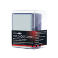 Ultra Pro Toploader Combo Deck Box, 25 Toploaders & 25 Standard Soft Sleeves Combo