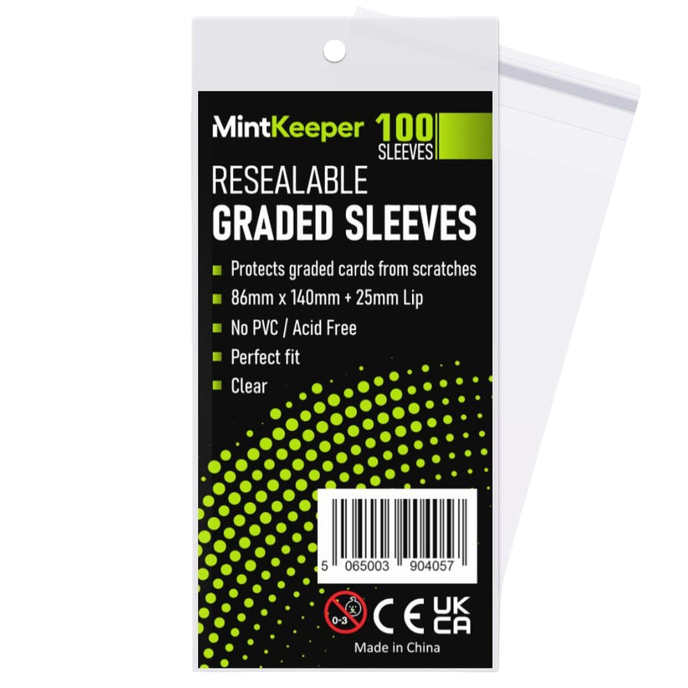MintKeeper - PSA Resealable Graded Sleeves (100ct)
