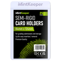 MintKeeper - Semi Rigid Card Holders (25 Pack)